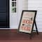 Glitzhome® Halloween Wooden Standing Easel Sign Décor